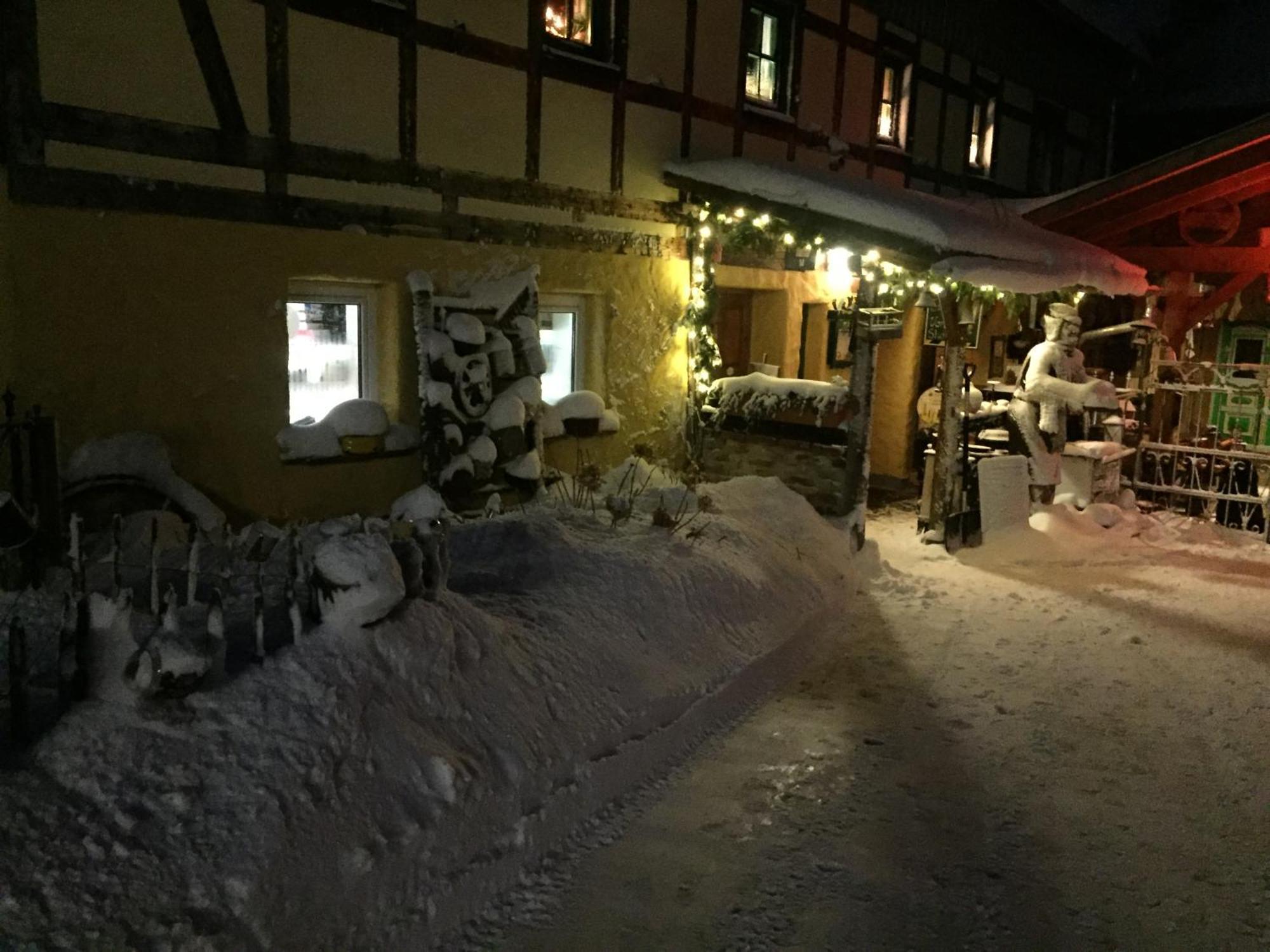 Hotel Olbernhau Mit Sauna - Kleines Landhotel Zur Ofenschenke エクステリア 写真